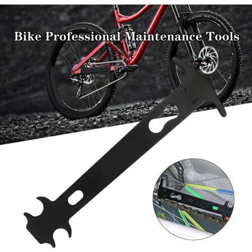 Mountain Road Bike MTB Chains Gauge Measurement Ruler Repair Tool Bicycle Repair Tools Bicycle Chain Wear Indicator Checker