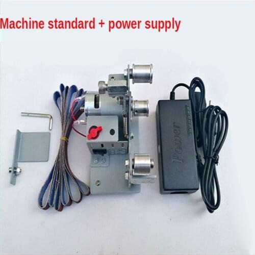 Miniature Mini Belt Machine DIY Polishing Machine Grinding Machine Fixed Angle Knife Sharpening Machine Desktop