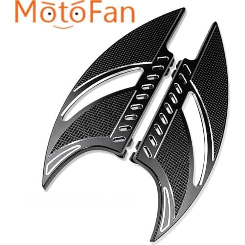 Motorcycle Floorboards Foot Pegs Floor Board Pedals for Harley Touring Electra Glide Road Glide Road King Dyna Sportster