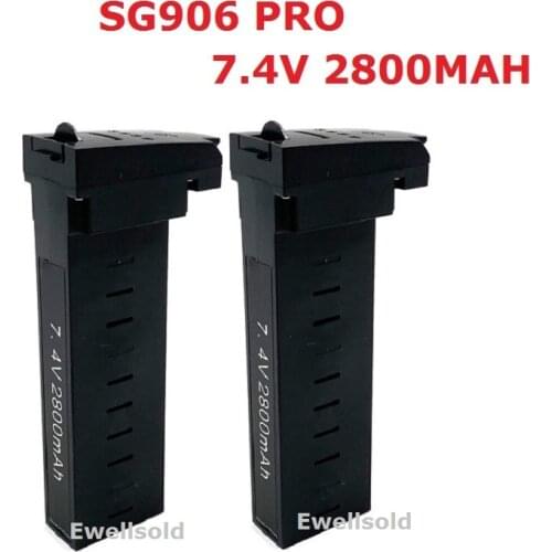 Original Battery 2s 7.6v 3400mAh RC Drone Battery For SG906 Pro/SG906 PRO 2/SG906 pro-2/x7PRO 2 RC drone parts 7.4V 2800MAH