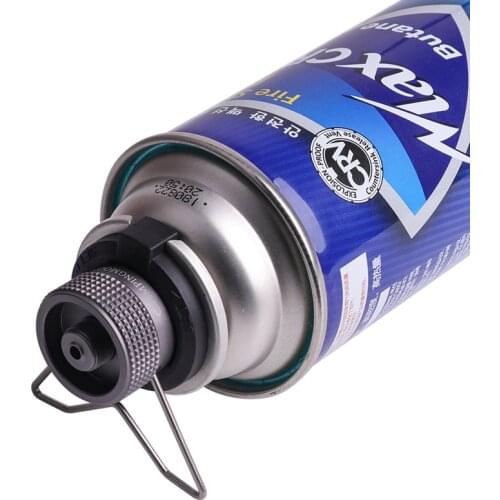 Aluminum Alloy Portable Outdoor Camping Cassette Gas Canister Connector Stove Transfer Adapter with Stand