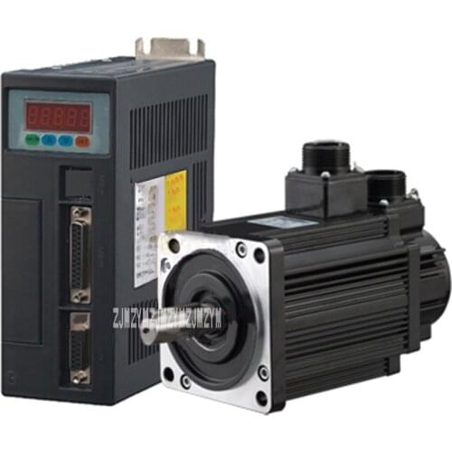 NEW Arrival 4N.M 1.2KW 3000RPM 110mm 110ST AC Servo Motor 110ST-M04030 + AC220V Servo Driver + 3meter Cable Complete Motor Kit