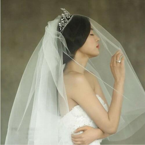 Bridal Veils Elbow Length Wedding Veils Bridal Gown 2021