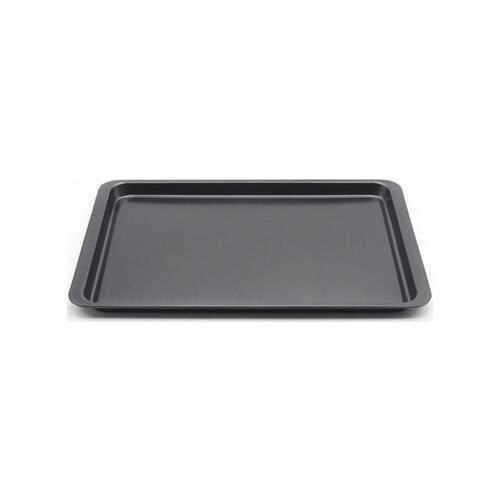 1Pcs 14.5inch Rectangle Non-stick Cake Pan Cookies Baking Pan, Flat Bottom Bread Baking Tray Chicken Wings Pan