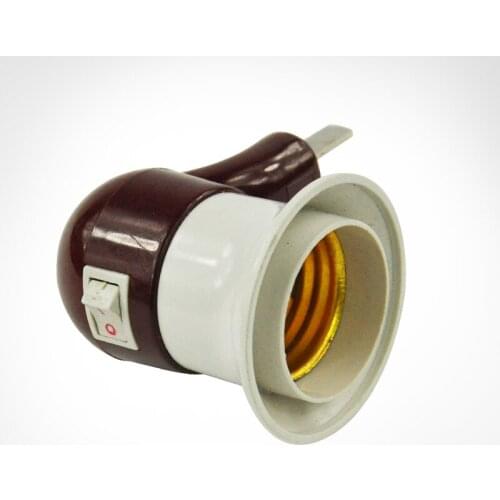 2017 Sale Direct Selling Ccc Ce Screw-mount Lamp Base With Plug Holder Energy Saving With Switch Conversion