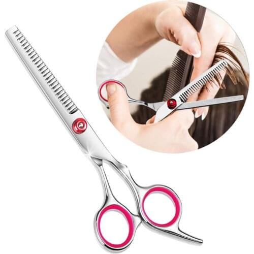 2021 New 9pcs Hair Scissor 6 Inch Barber Hairdressing Cutting Professional Shear Set