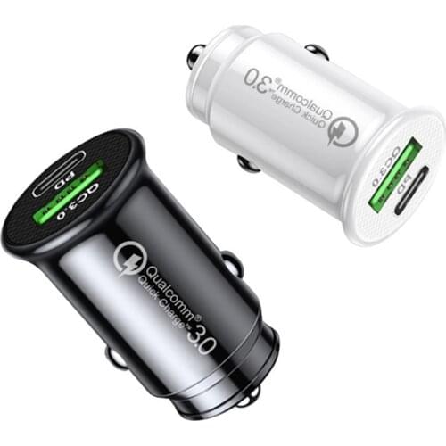 USB Car Charger 48W Mini Car Phone Charger Adapter in Car For Samsung S10 Plus Xiaomi Redmi Note 7 iPhone 11 XR XS 8