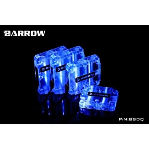 Barrow BSDQ2/BSDQ3,GPU Water blocks upper water bridge,built-in RGB,for graphics card water cooler building