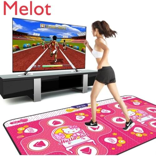 Wireless Dancing Mat Childrens Double Home TV Computer Dual Purpose Interface Somatosensory Game Machine Running Weight Loss