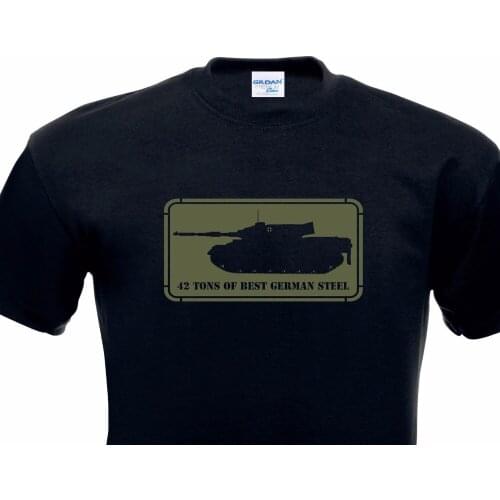 100% Cotton Short Sleeve 3D Print T-Shirt Tank Leopard 1 A5 42 Tons Tons Tank Germany bob Marley Tee Shirts