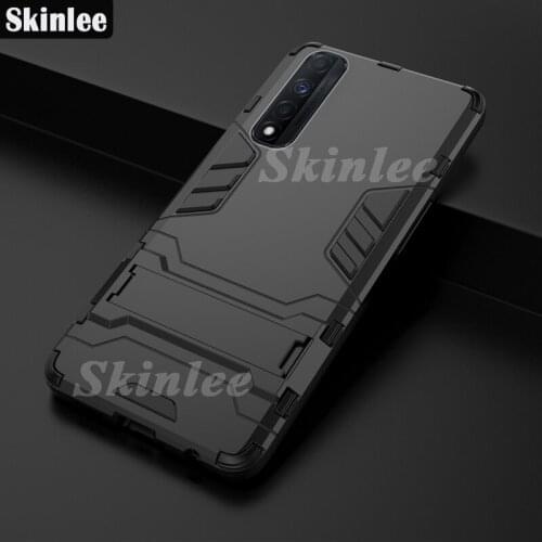 Skinlee For Realme Narzo 30 5G Case Armor Cover Support Cover For Realme7 4G Business Armor Cover