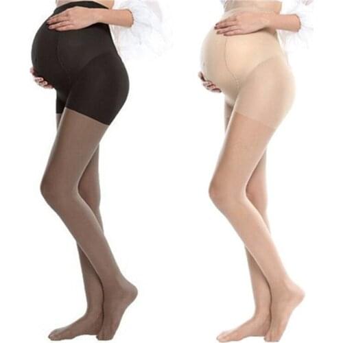 Summer Maternity Tights Soft Thin Tights Stockings for Pregnant Women Pregnancy Pantyhose High Elastic Plus Size Hosiery