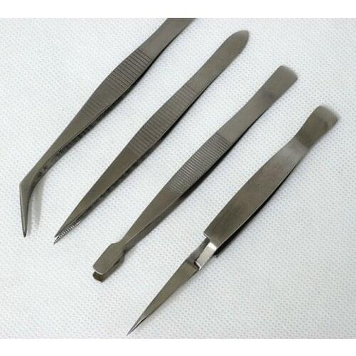 Excellent quality stainless steel fine finishing sand spraying 4pcs electrical pincers set NO.RST-1104 freeshipping