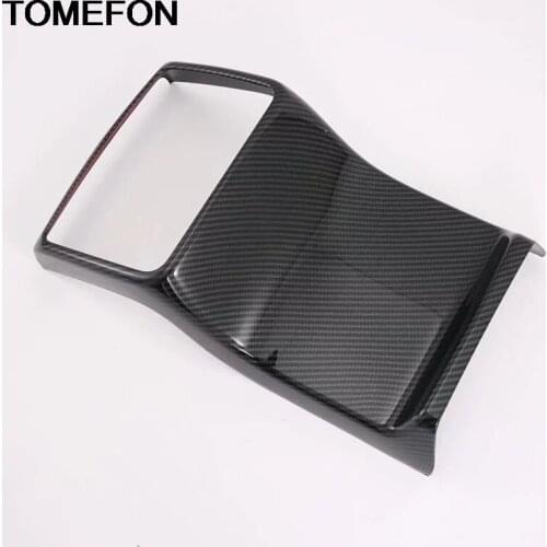 TOMEFON For Subaru Forester SK 2018 2019 2020 Armrest Box Rear Air Condition Vent AC Outlet Cover Trim Interior Accessories ABS
