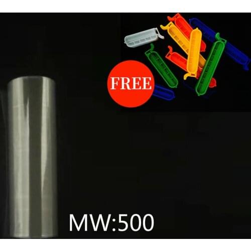 5 meters [MwCO 500] MD25/34/44/55/77mm The Role of Dialysis Bag Regenerated Cellulose Tube Type Semi-permeable