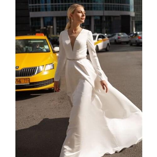 Атласные свадебные платья RANMO China At AliExpress