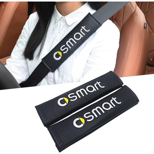 Car seat belt Protect for smart fortwo 451 450 452 453 454 Cabrio Crossblade EQ Forfour coupe ROADSTER car accessories interior