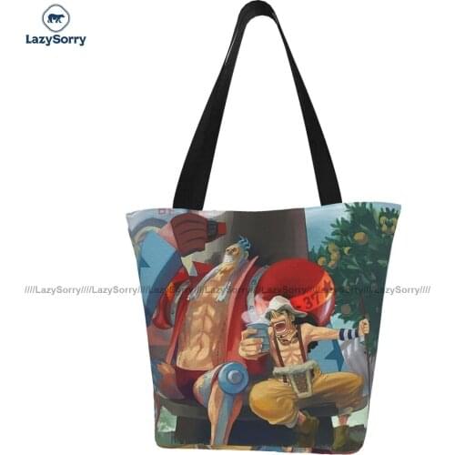 Luffy Shopping Bag Travel Woman Handbag Gifts Stylish Cloth Bags