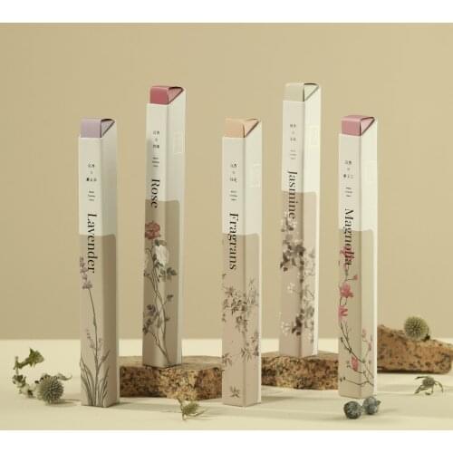 Xiaomi HANTRAD Agarwood Sandalwood Base Natural Floral Fragrance Incense Stick Home Fragrance Sleep Aid with Copper Stick Holder