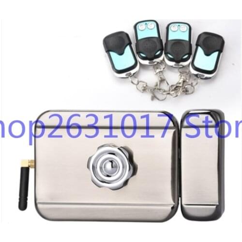 Stealth remote control lock electromagnetic lock wiring-free secret lock electronic wireless home door electronic control lock