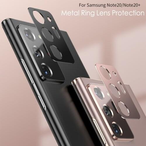 3D Metal Camera Cover Lens Screen Protector For Samsung Galaxy S21 S20 Plus Ultra S20 FE Lens Case For Note 20 Ultra Z Fold 2 5G