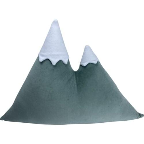 Green Montana Velvet Decorative Pillow