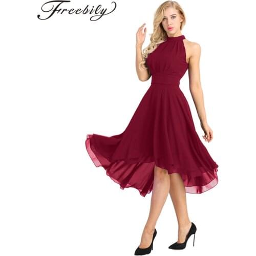 Women Ladies Chiffon Elegant Bridal Wedding Formal Party Summer Dresses Prom Gowns Women Princess Tulle Vintage Dress