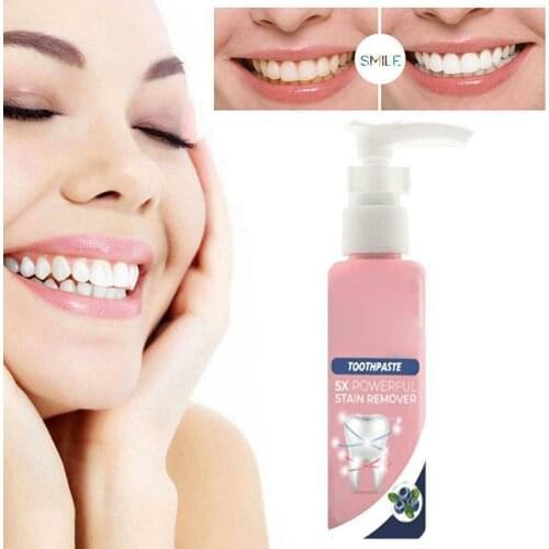 Toothpaste Stain Removal Whitening Fruit Flavor Toothpaste Fight Bleeding Gums Fresh Breath Teeth Oral Health Care NN
