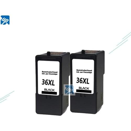 2PK 18C2170 (#36) Black Compatible Ink Cartridge For Lexmark X3650 X4650 X5650