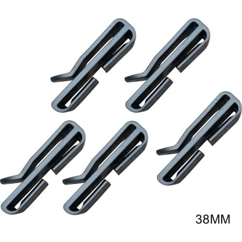 5Pcs Outdoor Sports Webbing Buckle Strap Belt Ending Clip Backpack Bag Clamp Fixing Collecting