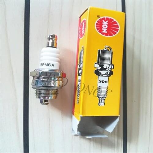 50pcs Chainsaw Brush Cutter NGK Spark Plug For Stihl Husqvarna Emark Shindaiwa mcculloch Poulan 2Stroke Lawnmower Trimmer BPM6A