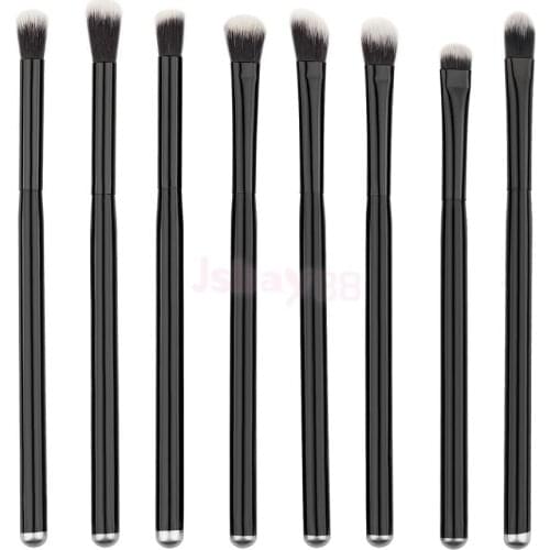 8PCS Eye Brushes Set Eyeliner Eyeshadow Blending Pencil Brush Makeup Tools