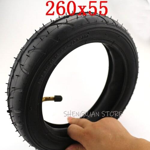 Motorcycle accessories 10 inch tyres 260x55 tires and inner tube fits Electric Scooter Balancing Hoverboard self Smart Balance