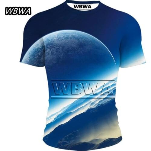 3d T-shirt Aurora Sky Graffiti Mens and Womens Short Sleeve Cool T-shirt Fashion Leisure Summer Boys, Girls and Childrens Str