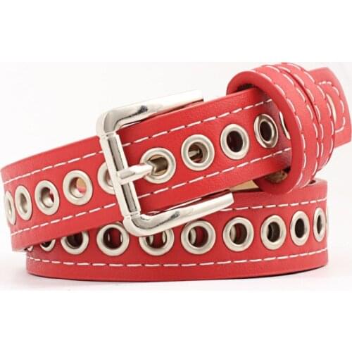 New fashion womens belt eyelet fashion womens belt jeans decoration high quality women fashion 2020