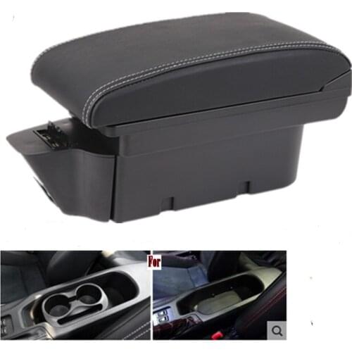 For Subaru Brz Toyota 86 Gt86 armrest box central Store content Storage box with cup holder ashtray USB interface