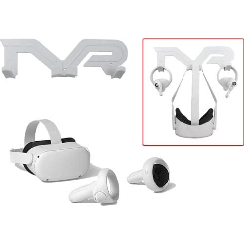 Durable Wall Mount Bracket VR Glasses Headset Holder for Oculus Quest 2 Virtual Reality Accessories Nice Accessories to Storage