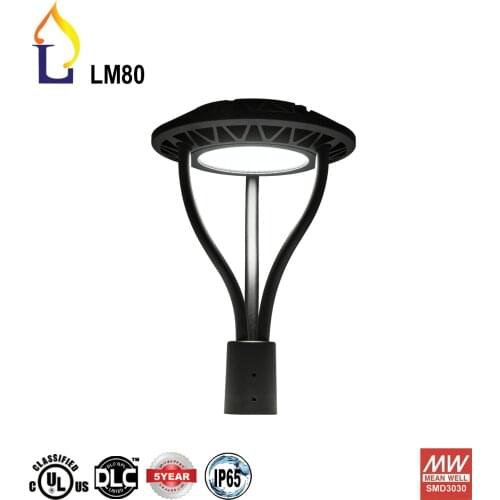 5 Pack LED street garden light lamp 50W 70W 100W 150W led Area post top lighting UL listed 100-277VAC LED Circular Area Light