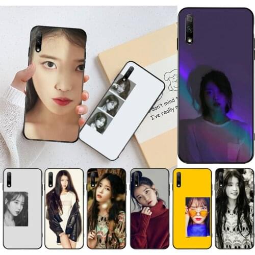 YJZFDYRM IU Lee Ji Eun Soft Phone Cover For Huawei Nova 6se 7 7pro 7se honor 7A 8A 7C Prime2019