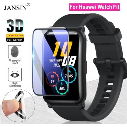 Screen Protector Film For Huawei Watch Fit Soft TPU Protective Film For Huawei Watch Fit Screen Protector Smartwatch Protection