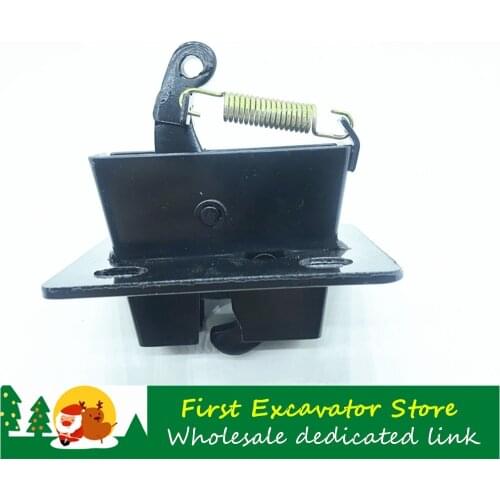 Excavator parts For DOOSAN DAEWOO 55 60 80-7 Hyundai 60-7 80-7 215-7 with spring cab door lock reverse buckle lock position lock