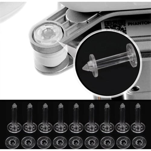 10pcs Gimbal Anti Drop Pins Mounts Nuts Securing Kit Gimbal Anti Vibration for DJI Phantom 3
