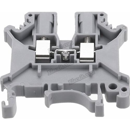 100pcs/50pcs/10pcs/lots UK-2.5B Din Rail Terminal Block Universal Class Connector Screw Terminal Block Strips