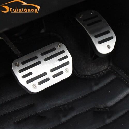 2pcs For Toyota Corolla 2014-2018 Brake Foot Non Slip Accelerator Pedals Pad cover trim Car Styling Accessories