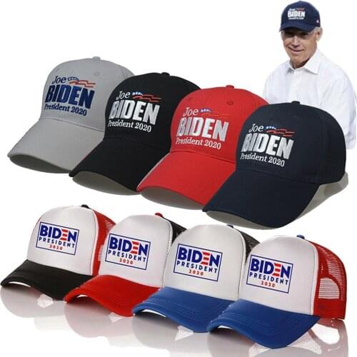 Joe Biden 2020 Biden Hat US Election Vote for Your President Women Men Hats Adjustable Mesh Cap Cotton Baseball Cap