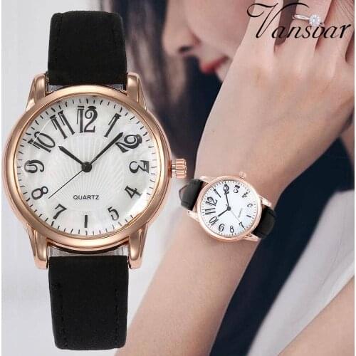 Vansvar Luxury Starry Sky Watch For Women Fashion Ladies Quartz Wristwatch Red Leather Clock relogio feminino zegarek damski #B