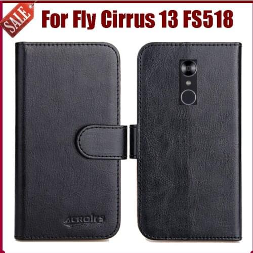 Fly Cirrus 13 FS518 Case New Arrival 6 Colors High Quality Flip Leather Protective Cover For Fly Cirrus 13 FS518 Phone Case