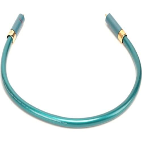 KYYSLB 11mm 0.5~2M Home Audio Signal Line Amplifier Wire Fever Car Audio Balance Signal Line Height Wind 8N Square Core Copper