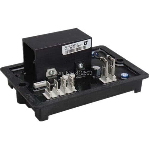 Alternator high quality generator spare part voltage regulator automatic AVR R220 free shipping