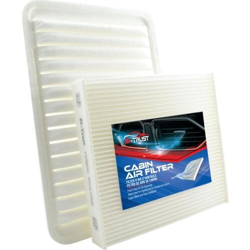 Bi-Trust Engine & Cabin Air Filter Set for Toyota Camry/Venza CA10171,CF10285,17801-28030,17801-YZZ02,87139-07010,87139-YZZ08